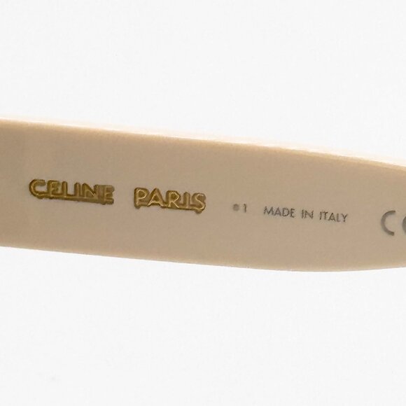 NEW CL40253F 25F IVORY WOMEN SUNGLASSES CELINE - Picture 8 of 9